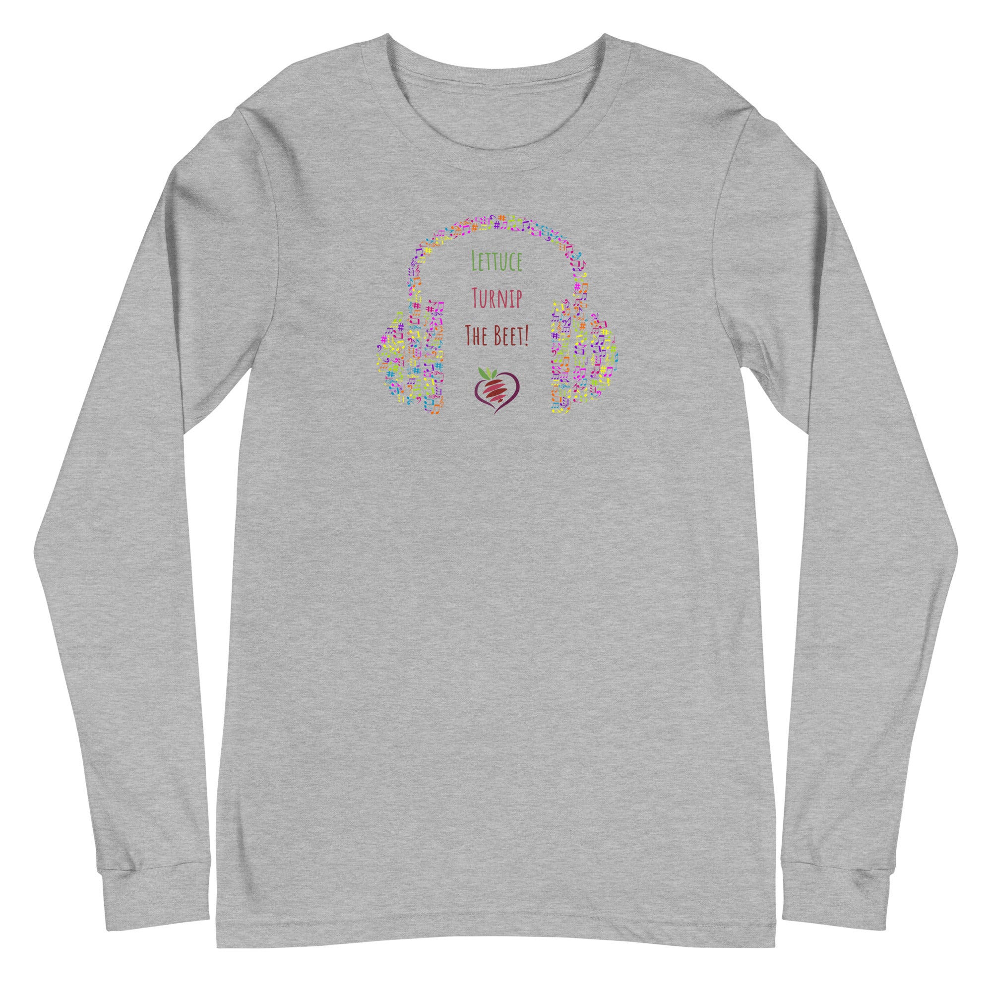 Unisex Long Sleeve Tee--Headphones – iloveheartbeets