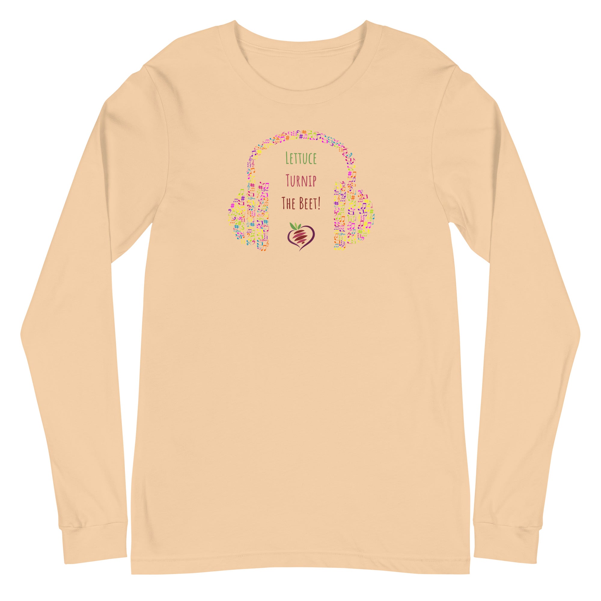 Unisex Long Sleeve Tee--Headphones – iloveheartbeets