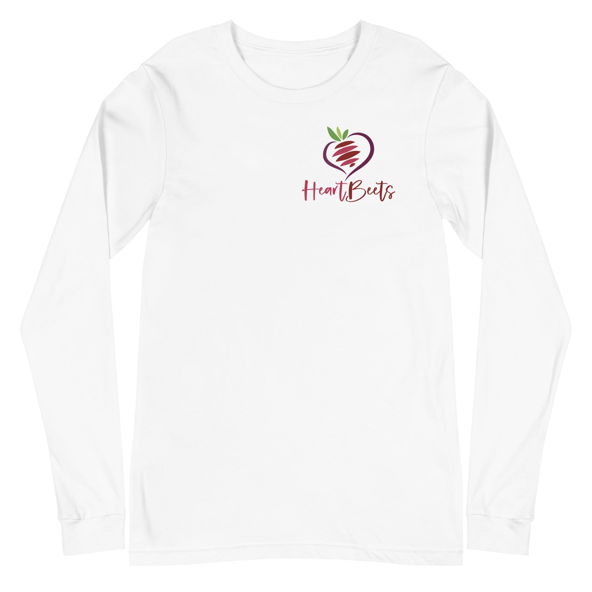 Unisex Long Sleeve Tee--Color Logo – iloveheartbeets